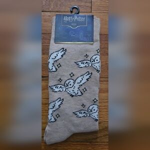 Harry Potter Warner Bros. Tan Owl Socks